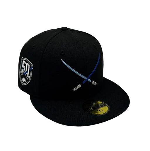 New Era Fitted Hat New Era buffalo sabers Revenge Of The Saber Side Patch 59FIFTY Fitted Hat