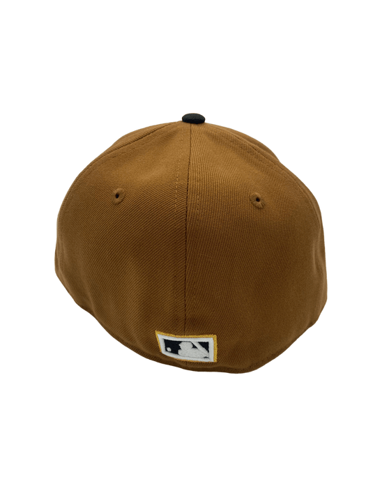 New York Giants New Era Brown/Black Custom VP 1.0 Side Patch 59FIFTY Fitted Hat
