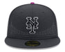 New Era Fitted Hat New York Mets New Era Black 2024 City Connect 59FIFTY Fitted Hat