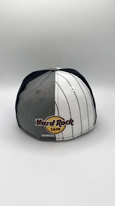 New Era Fitted Hat New York Yankees Hard Rock Pinwheel New Era Custom 59FIFTY Fitted Hat
