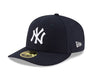 New Era Fitted Hat New York Yankees New Era 2023 Authentic Collection Low Profile Navy 59FIFTY Fitted Hat
