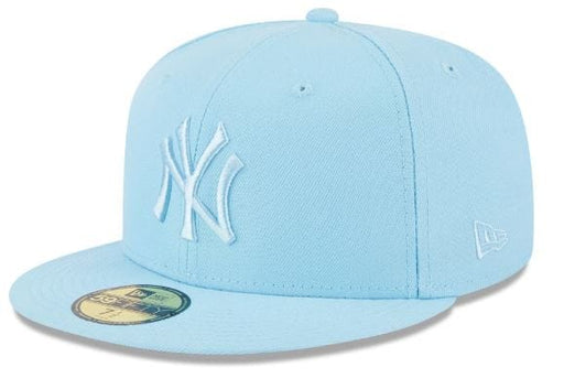 New Era Fitted Hat New York Yankees New Era 2023 Light Blue Color Pack Custom 59FIFTY Fitted Hat