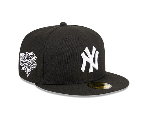 New York Yankees New Era Black and White Side Patch 59FIFTY Fitted Hat - Men's