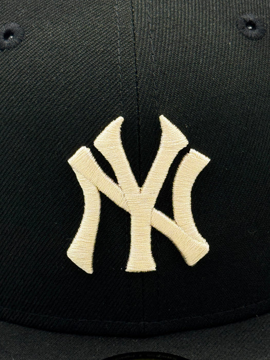 New York Yankees New Era Farewell Fall Seashell NY Custom Side Patch 59FIFTY Fitted Hat