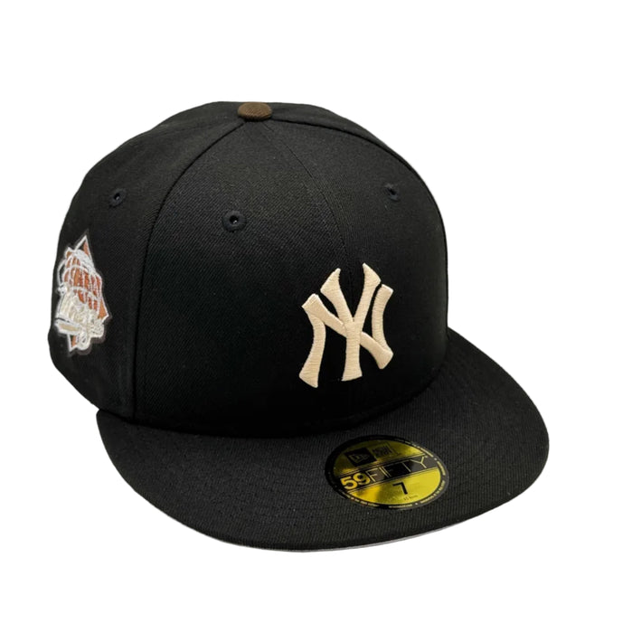 New York Yankees New Era Farewell Fall Seashell NY Custom Side Patch 59FIFTY Fitted Hat