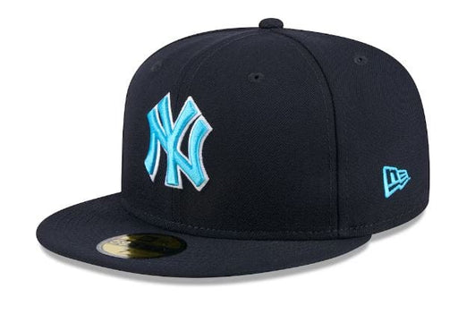 New Era Fitted Hat New York Yankees New Era Navy 2024 Father's Day 59FIFTY Fitted Hat