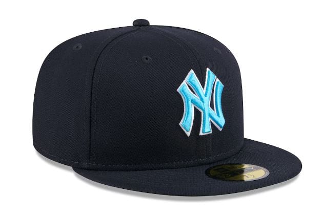 New Era Fitted Hat New York Yankees New Era Navy 2024 Father's Day 59FIFTY Fitted Hat