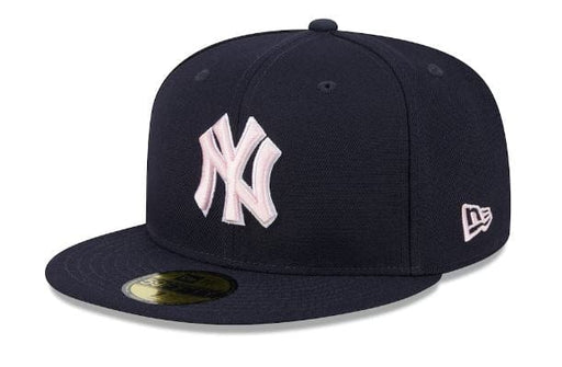 New Era Fitted Hat New York Yankees New Era Navy 2024 Mother's Day 59FIFTY Fitted Hat