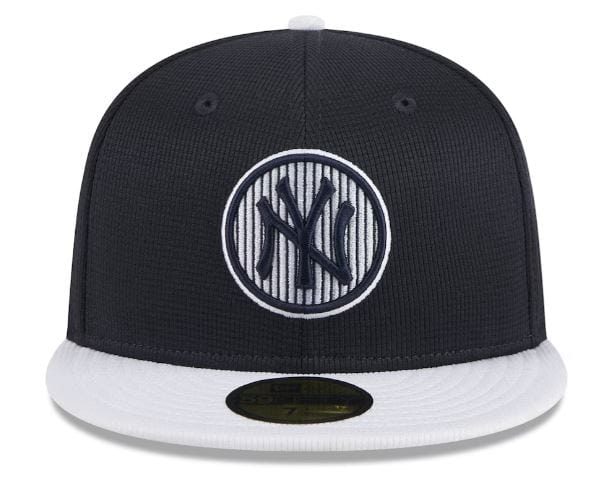 New York Yankees New Era Navy/White 2024 Batting Practice 59FIFTY Fitted Hat - Men's
