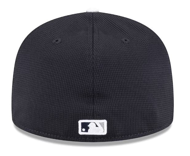 New Era Fitted Hat New York Yankees New Era Navy/White 2024 Batting Practice Custom 59FIFTY Fitted Hat - Men's