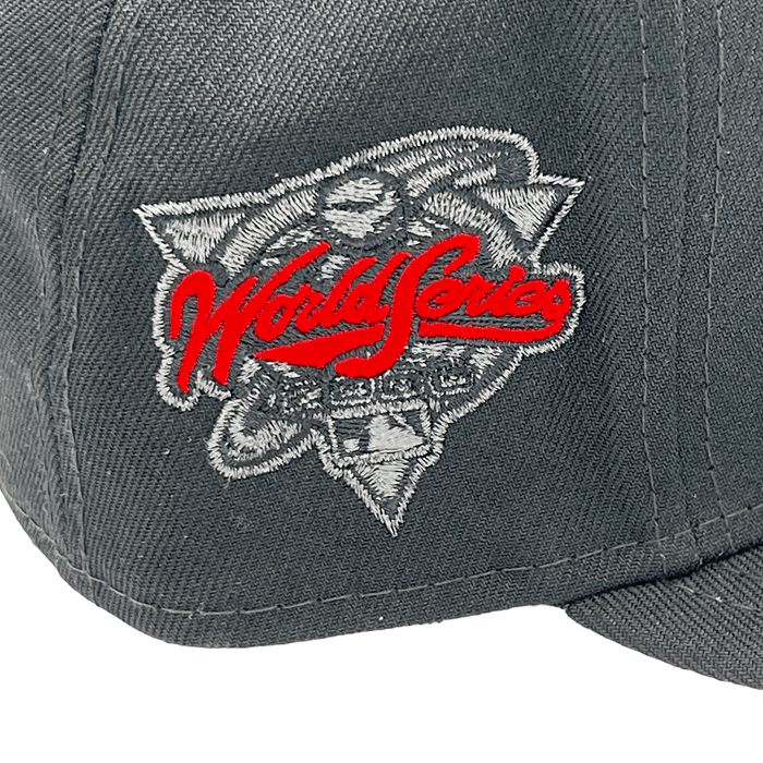 Minnesota Twins New Era Pi Black Metallic Side Patch 59FIFTY Fitted Hat, 8 / Black