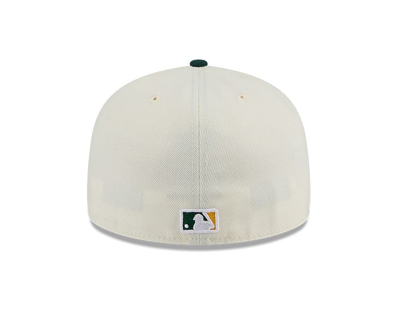 Oakland Athletics New Era Chrome/Green 2 Tone 59FIFTY Fitted Hat