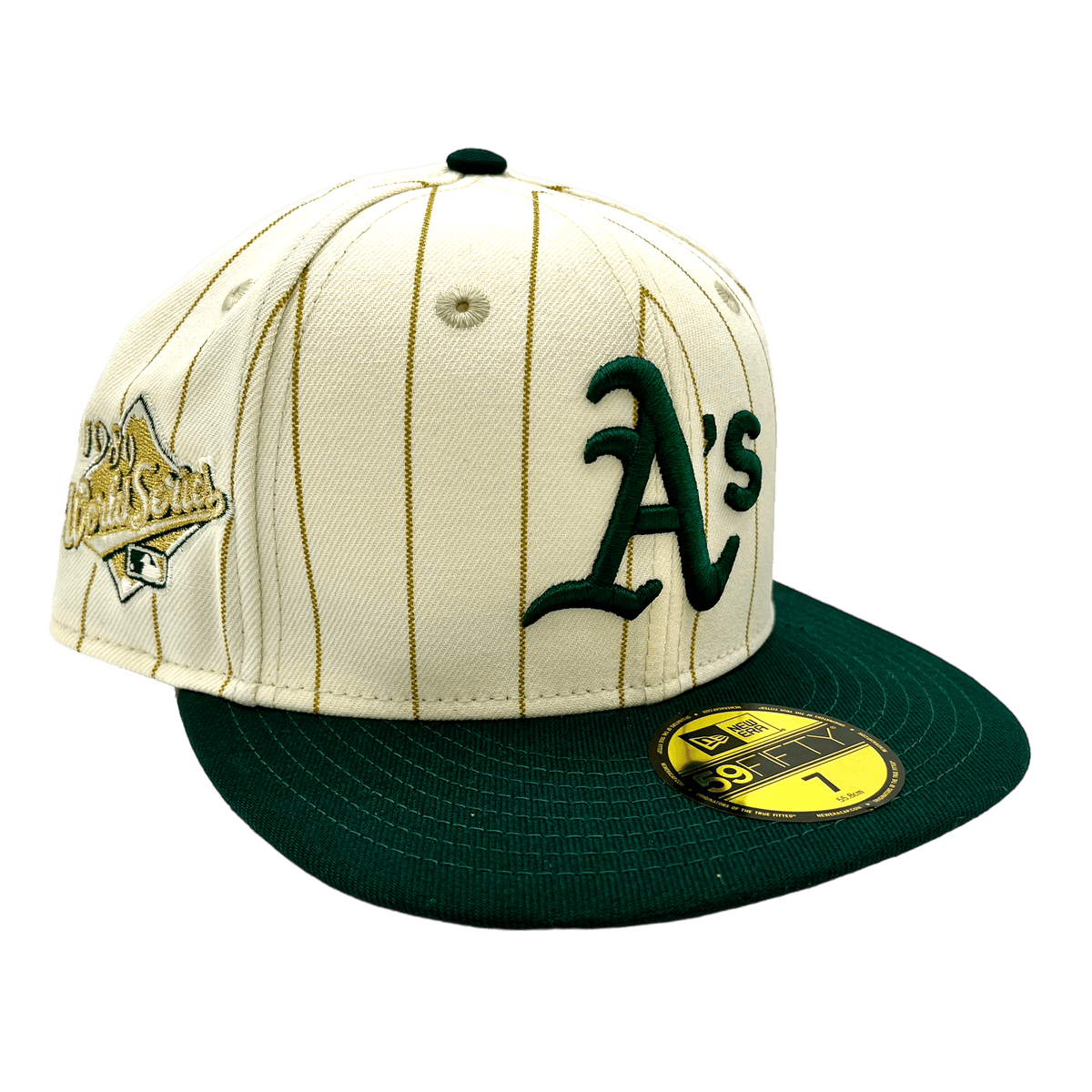 New Era Oakland Athletics Black League Basic 59FIFTY Fitted Hat - 8 1/8