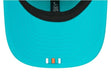 Adult Miami Dolphins New Era Aqua 2025 NFL Sideline 9SEVENTY Adjustable Trucker Hat - Men's