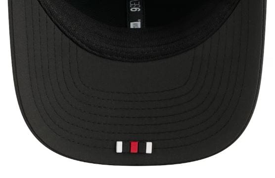 Adult Atlanta Falcons New Era Black 2025 NFL Sideline 9SEVENTY Adjustable Trucker Hat - Men's