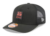Adult Cincinnati Bengals New Era Black 2025 NFL Sideline 9SEVENTY Adjustable Trucker Hat - Men's