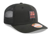 Adult Cincinnati Bengals New Era Black 2025 NFL Sideline 9SEVENTY Adjustable Trucker Hat - Men's