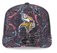 Adult Minnesota Vikings New Era Black 2025 NFL Crucial Catch 9SEVENTY Adjustable Hat - Men's