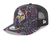 Adult Minnesota Vikings New Era Black 2025 NFL Crucial Catch 9SEVENTY Adjustable Hat - Men's