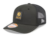 Adult Pittsburgh Steelers New Era Black 2025 NFL Sideline 9SEVENTY Adjustable Trucker Hat - Men's