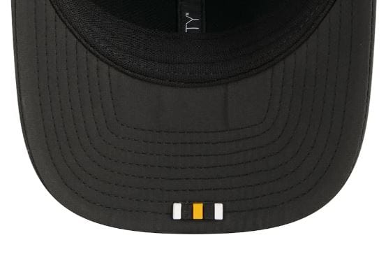 Adult Pittsburgh Steelers New Era Black 2025 NFL Sideline 9SEVENTY Adjustable Trucker Hat - Men's