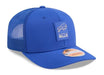 Adult Buffalo Bills New Era Blue 2025 NFL Sideline 9SEVENTY Adjustable Trucker Hat - Men's