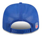 Adult Buffalo Bills New Era Blue 2025 NFL Sideline 9SEVENTY Adjustable Trucker Hat - Men's