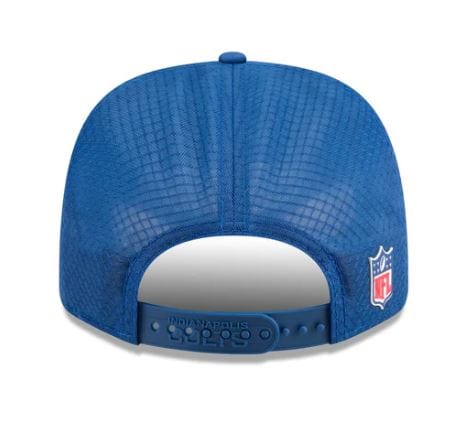 New Era Fitted Hat OSFM / Blue Adult Indianapolis Colts New Era Blue 2025 NFL Sideline 9SEVENTY Adjustable Trucker Hat - Men's