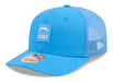 Adult Los Angeles Chargers New Era Blue 2025 NFL Sideline 9SEVENTY Adjustable Trucker Hat - Men's