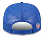 Adult New York Giants New Era Blue 2025 NFL Sideline 9SEVENTY Adjustable Trucker Hat - Men's