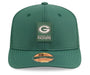 Adult Green Bay Packers New Era Green 2025 NFL Sideline 9SEVENTY Adjustable Trucker Hat - Men's