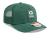 Adult Green Bay Packers New Era Green 2025 NFL Sideline 9SEVENTY Adjustable Trucker Hat - Men's