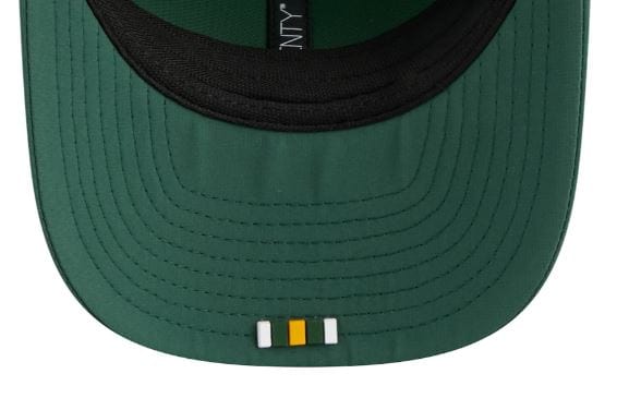 Adult Green Bay Packers New Era Green 2025 NFL Sideline 9SEVENTY Adjustable Trucker Hat - Men's