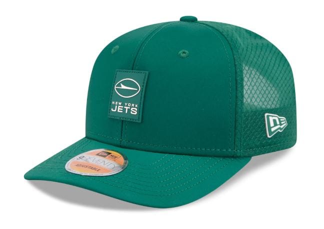 Adult New York Jets New Era Green 2025 NFL Sideline 9SEVENTY Adjustable Trucker Hat - Men's