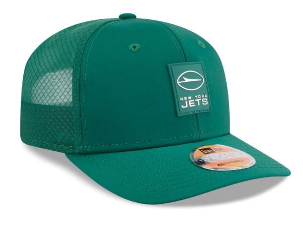 Adult New York Jets New Era Green 2025 NFL Sideline 9SEVENTY Adjustable Trucker Hat - Men's