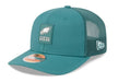 Adult Philadelphia Eagles New Era Green 2025 NFL Sideline 9SEVENTY Adjustable Trucker Hat - Men's