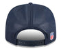 Adult Chicago Bears New Era Navy 2025 NFL Sideline 9SEVENTY Adjustable Trucker Hat - Men's