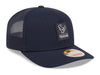 Adult Houston Texans New Era Navy 2025 NFL Sideline 9SEVENTY Adjustable Trucker Hat - Men's