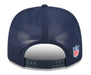 Adult Seattle Seahawks New Era Navy 2025 NFL Sideline 9SEVENTY Adjustable Trucker Hat - Men's