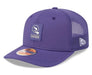 Adult Minnesota Vikings New Era Purple 2025 NFL Sideline Helmet 9SEVENTY Adjustable Trucker Hat - Men's
