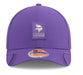 Adult Minnesota Vikings New Era Purple 2025 NFL Sideline M-Crown 9FORTY Adjustable Hat - Men's