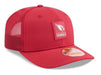 Adult Arizona Cardinals New Era Red 2025 NFL Sideline 9SEVENTY Adjustable Trucker Hat - Men's