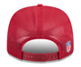 Adult Arizona Cardinals New Era Red 2025 NFL Sideline 9SEVENTY Adjustable Trucker Hat - Men's