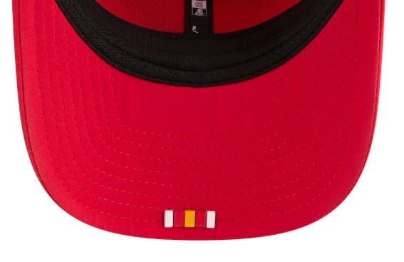 Adult Kansas City Chiefs New Era Red 2025 NFL Sideline 9SEVENTY Adjustable Trucker Hat - Men's