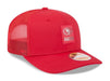 Adult San Francisco 49ers New Era Red 2025 NFL Sideline 9SEVENTY Adjustable Trucker Hat - Men's
