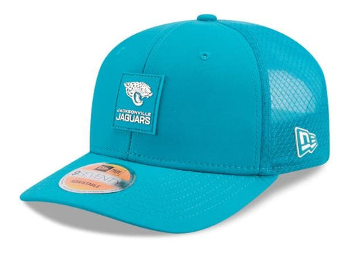 New Era Fitted Hat OSFM / Teal Adult Jacksonville Jaguars New Era Teal 2025 NFL Sideline 9SEVENTY Adjustable Trucker Hat - Men's