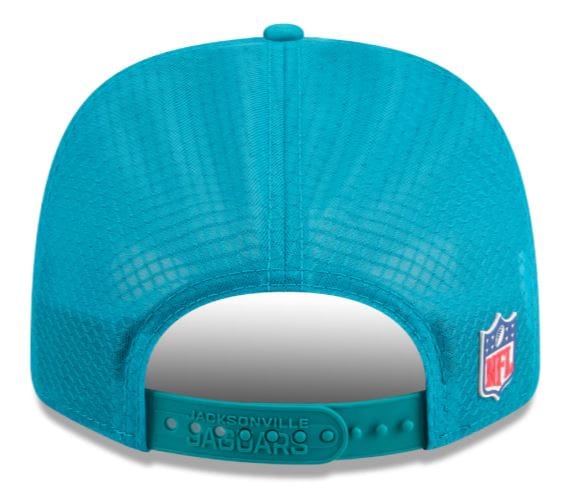 New Era Fitted Hat OSFM / Teal Adult Jacksonville Jaguars New Era Teal 2025 NFL Sideline 9SEVENTY Adjustable Trucker Hat - Men's