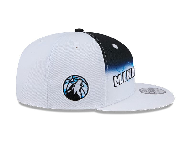 New Era Fitted Hat OSFM / White Adult Minnesota Timberwolves New Era White 2024 City Edition 9FIFTY Snapback Hat - Men's