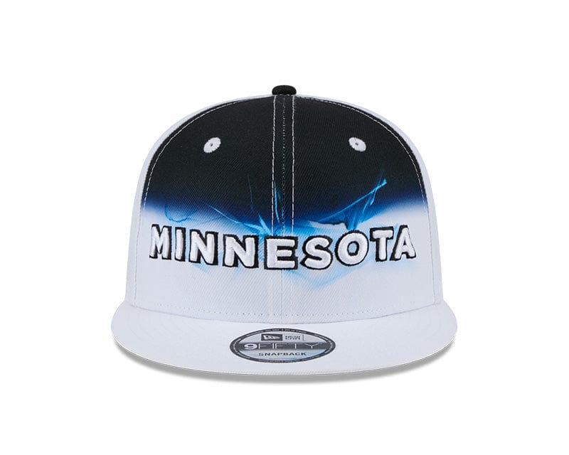 New Era Fitted Hat OSFM / White Adult Minnesota Timberwolves New Era White 2024 City Edition 9FIFTY Snapback Hat - Men's