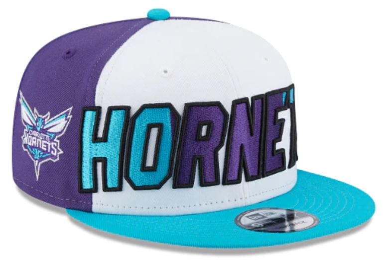 New Era Men's Black Charlotte Hornets Color Pack 59FIFTY Fitted Hat